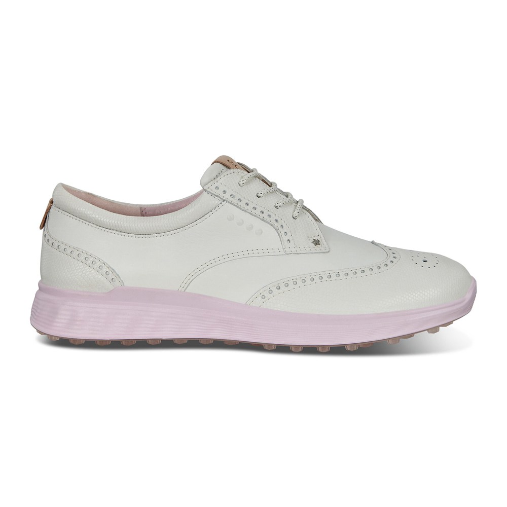 Zapatos De Golf Mujer - ECCO Spikeless S-Classic - Blancos - NSD945387